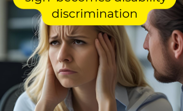 Case in Point: When a ‘sigh’ becomes disability discrimination